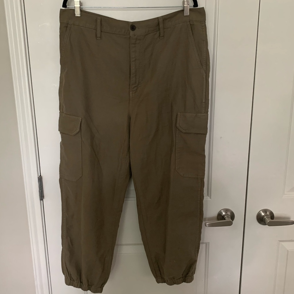 Madewell Army Green Joggers